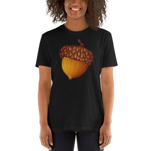 Acorn Nut Big Acorn Costume Easy Food Halloween Gift T-Shirt
