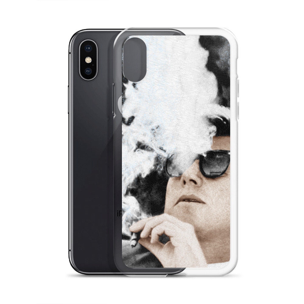 John F Kennedy Cigar and Sunglasses Iphone Case | Etsy