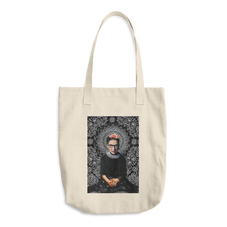Ruth Bader Ginsburg Frida Cotton Tote Bag