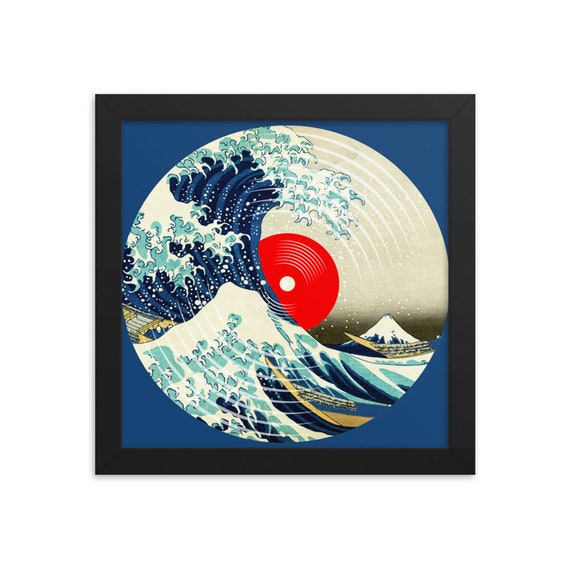 Black and blue LP vinylshrink 初期ポスター Black and blue LP vinylshrink 初期ポスター Black and blue LP