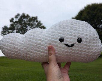 Peluche de nube de crochet