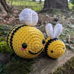 Crochet Bumblebee Plush | Handmade Amigurumi Bee