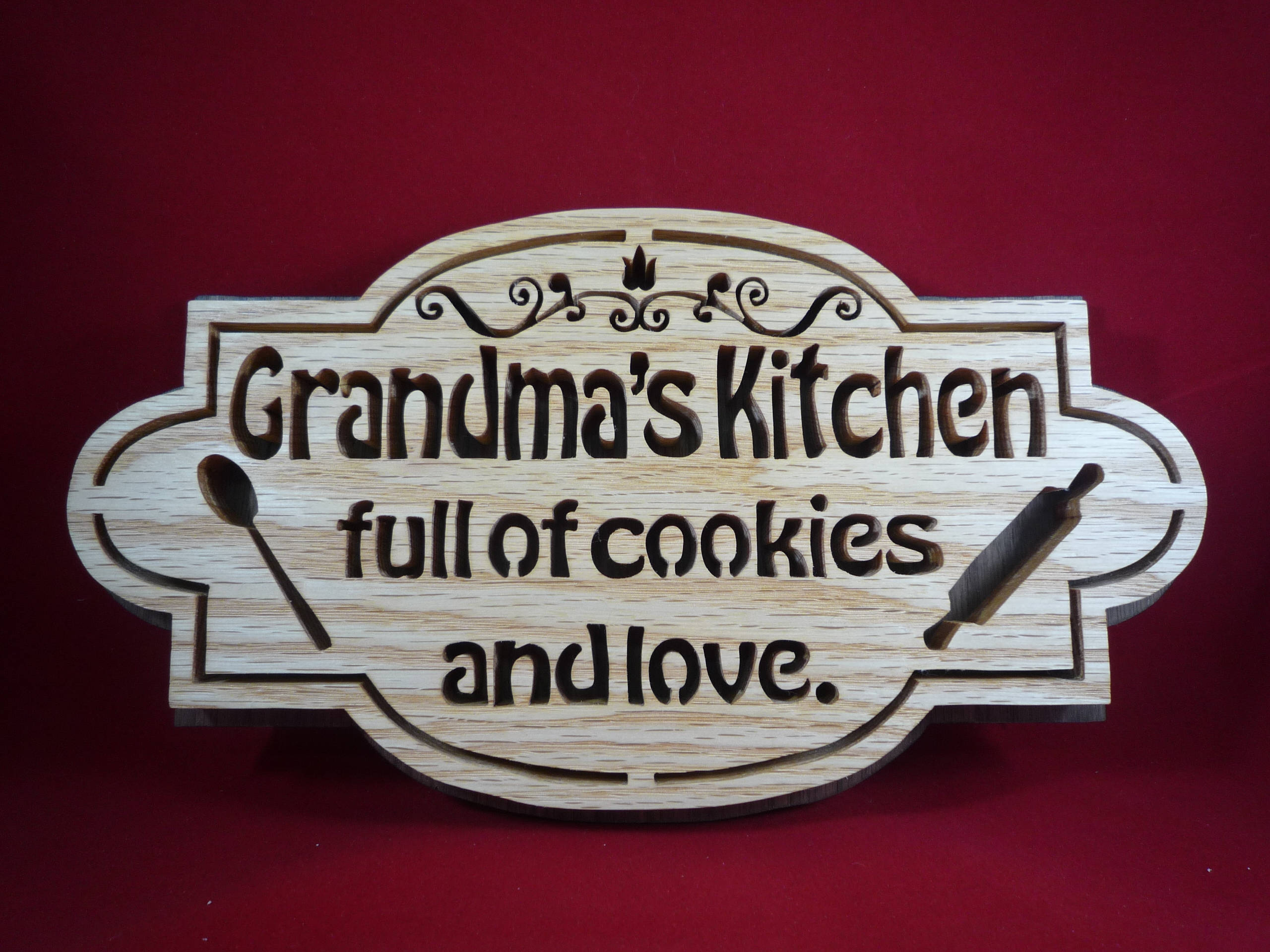 Grandma's Kitchen Plaque Kitchen Plaque Inspirational Etsy