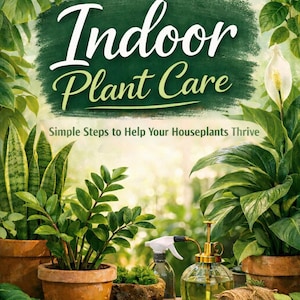 Plant Care Guide for Beginners | Indoor Houseplant Care Ebook | Easy ...