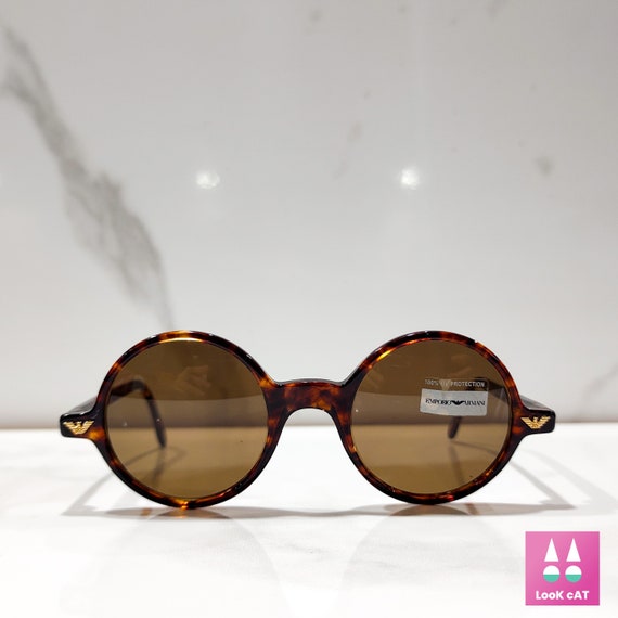 Emporio Armani 501 Sunglasses Giorgio Armani Lunette Brille Shades Pantos  90s Vintage Made in Italy - Etsy