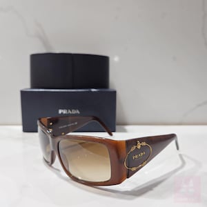 Prada vintage SPR 11 I 90s sunglasses lunette brille y2k shades