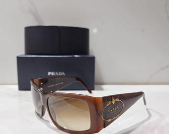 Prada vintage sunglasses SPR 11 I, 90s y2k shades, genuine designer