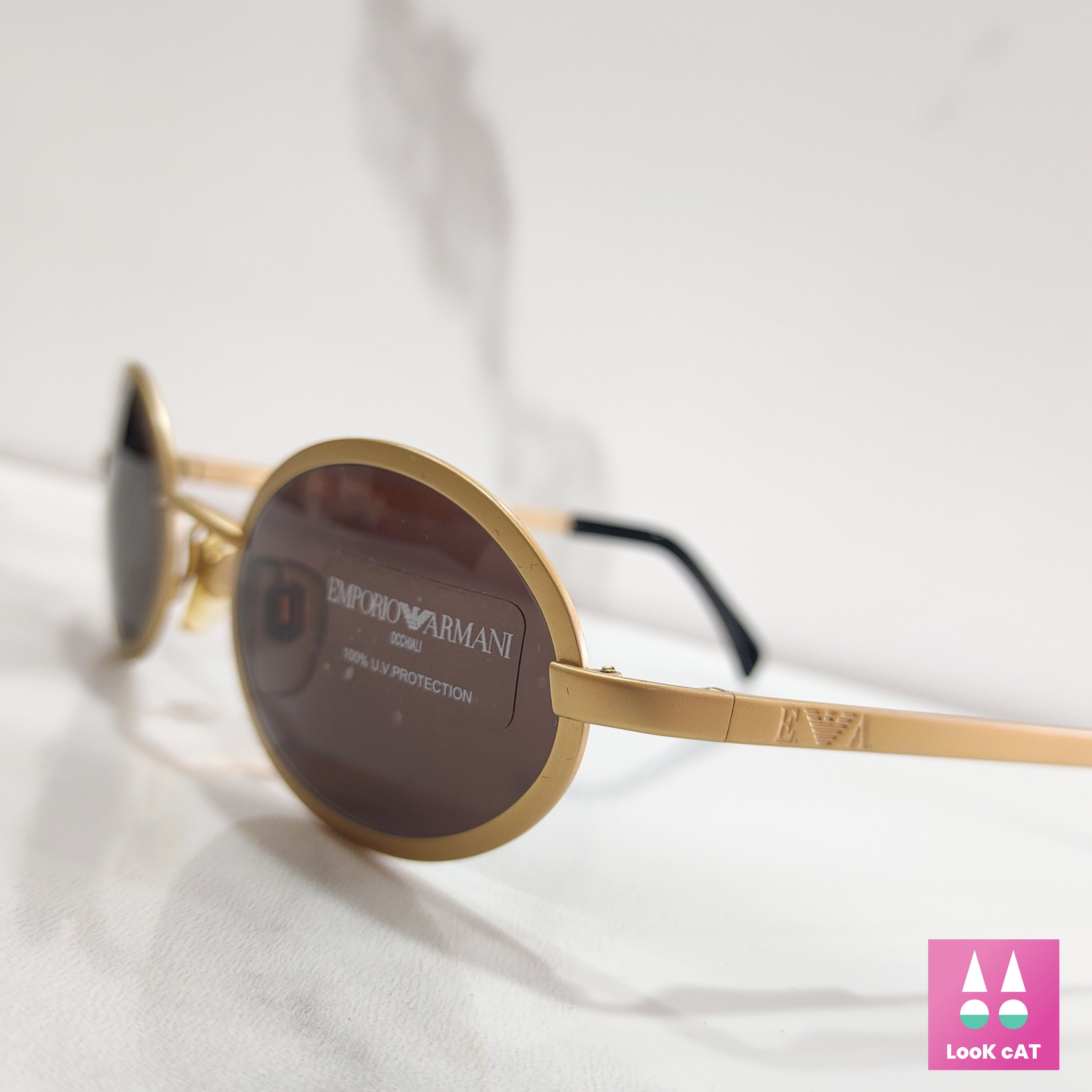 Emporio Armani Vintage 090S Sunglasses Frame Lunette Brille 90s - Etsy