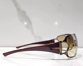 Gucci Strass Sunglasses, Y2K Rimless Shield, Tom Ford Era  display picture 3