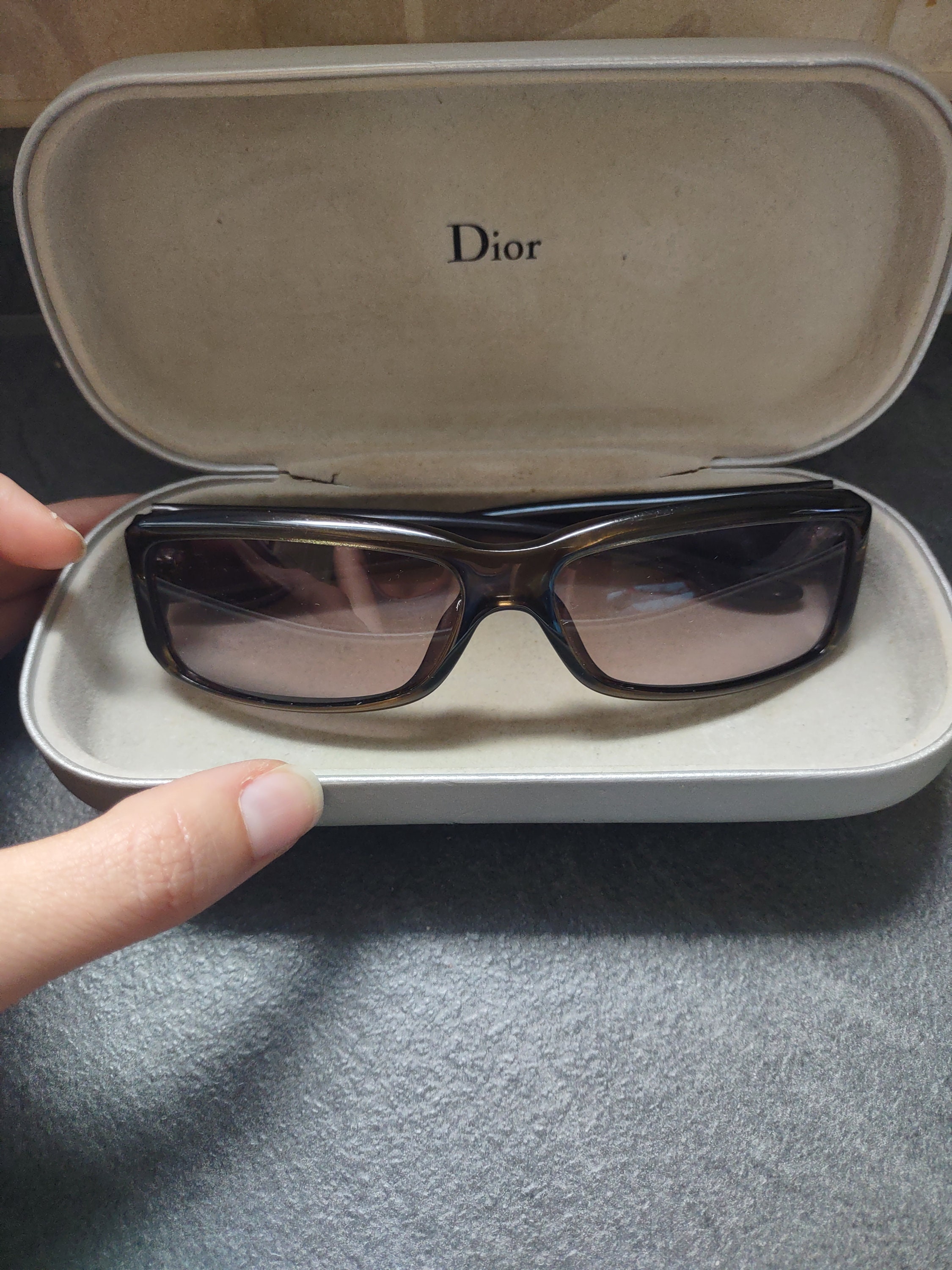 Dior Vintage Mod NIGHT4 Sunglasses Y2k Lunette Occhiali Da