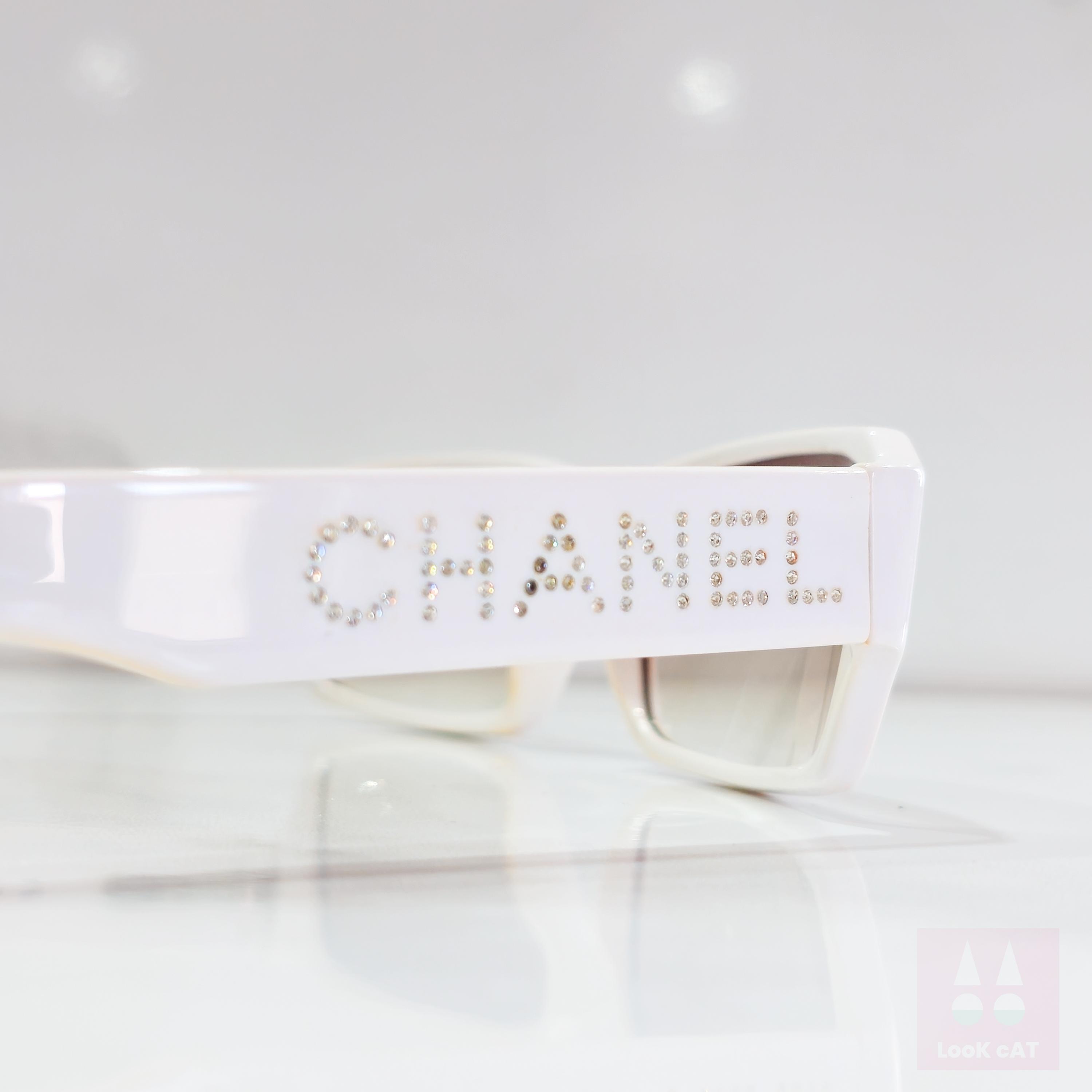 Chanel Vintage Sunglasses - 5060 B Rectangle Slim Narrow Frame