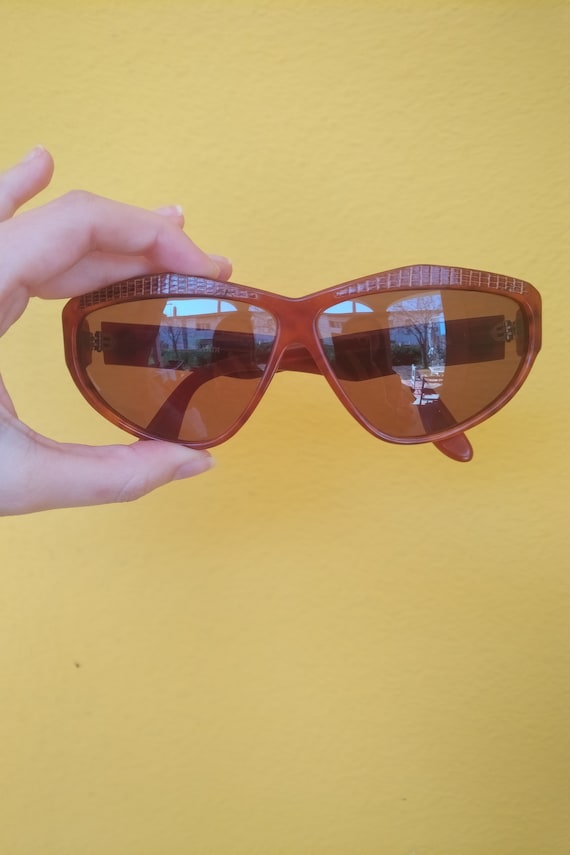 Trussardi sunglasses lunette brille italy 80s NOS