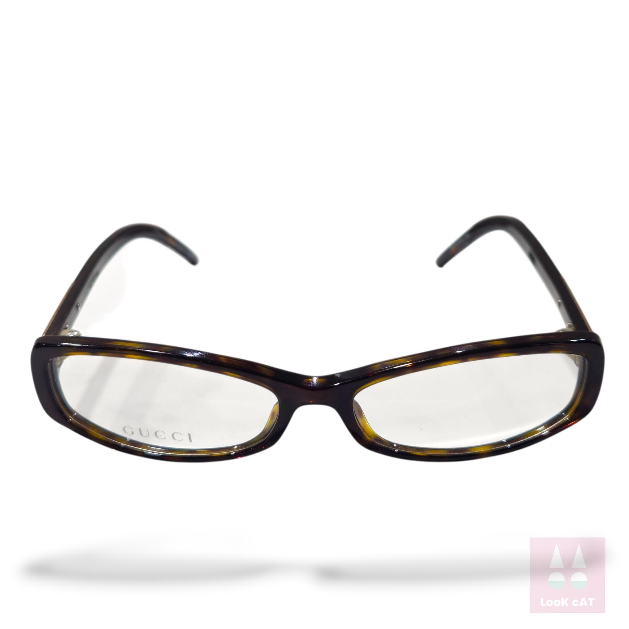 Vintage Gucci Sunglasses - Y2K 2000s - Rectangle - Slim Narrow