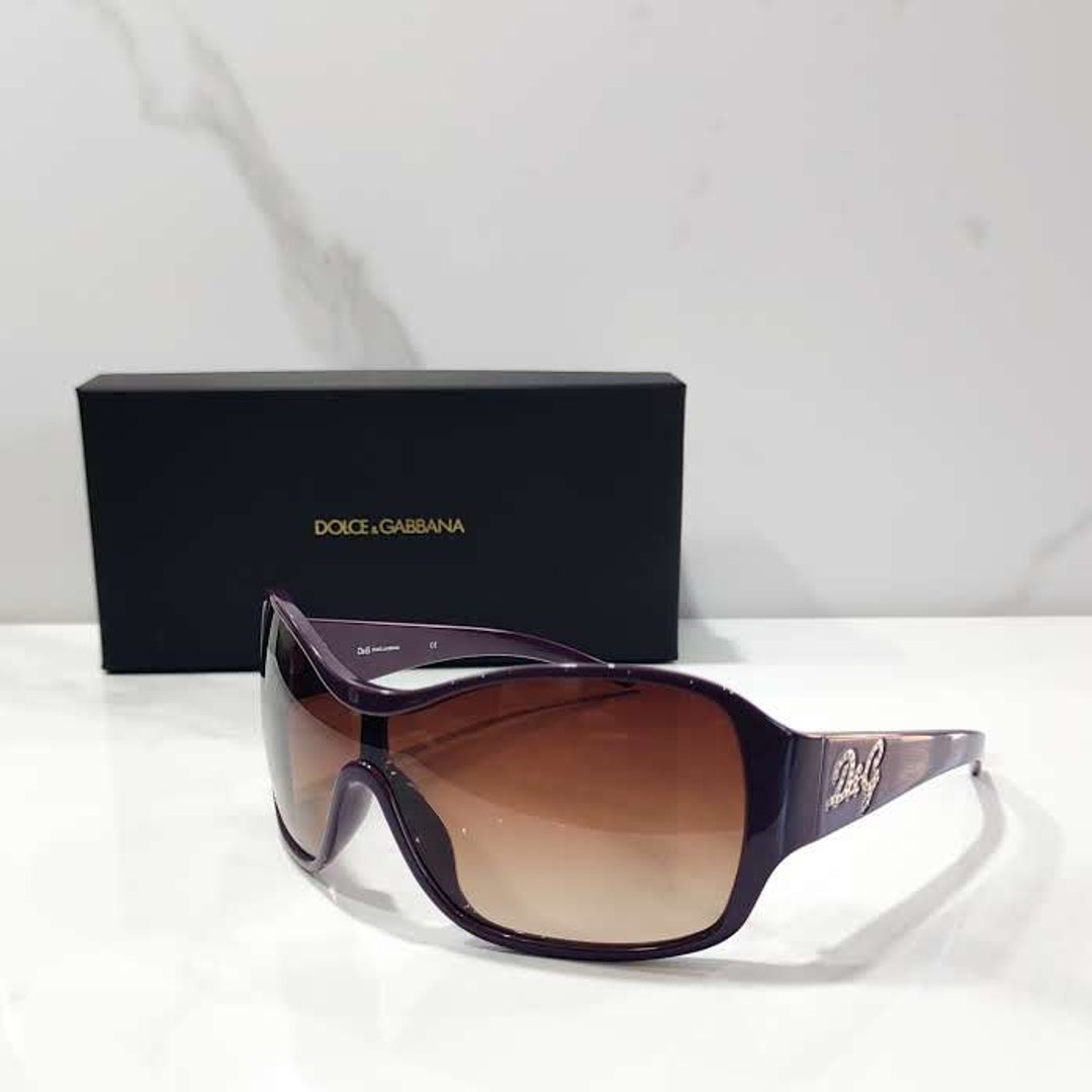 Dolce E Gabbana 8035 B Y2K Vintage Sunglasses NOS Occhiali