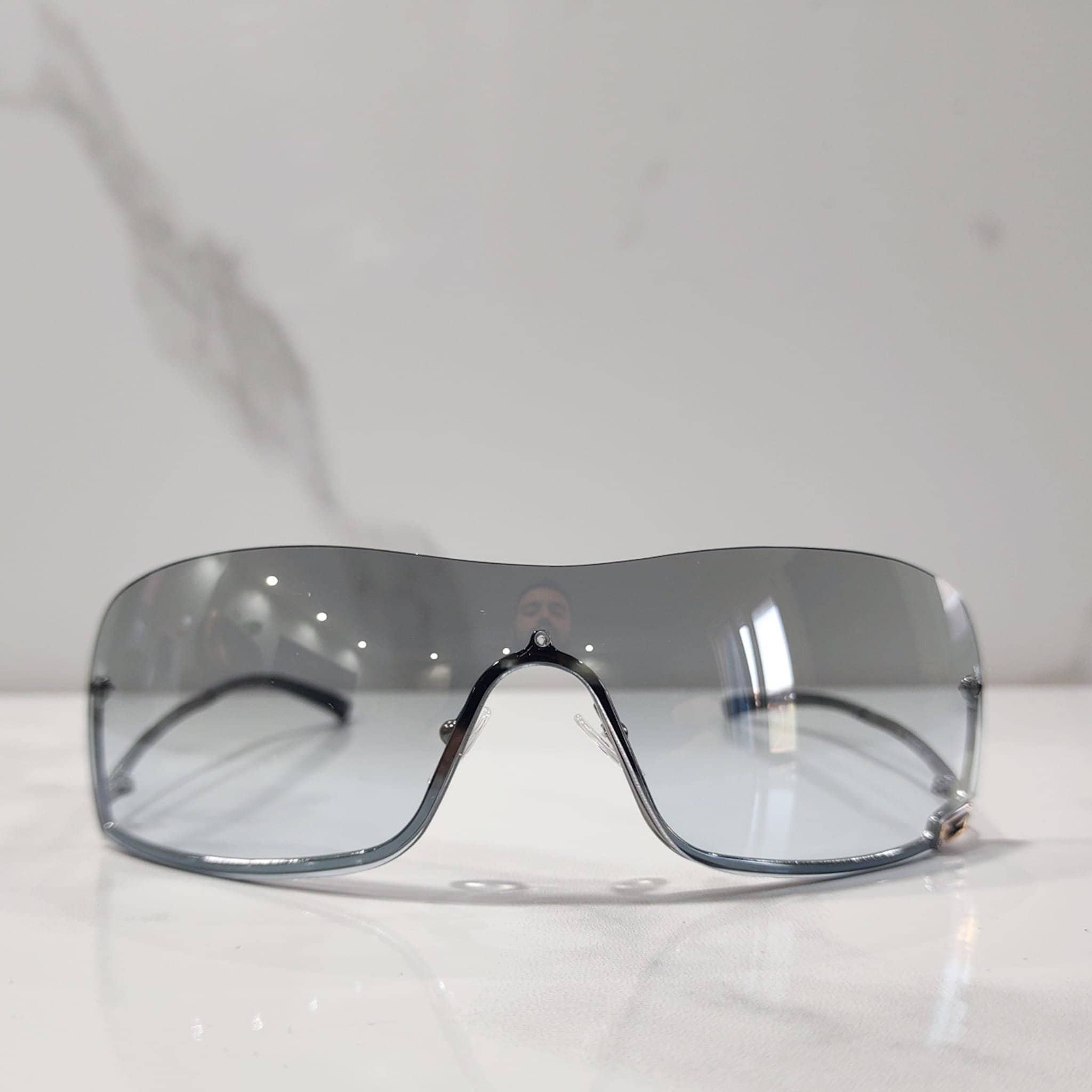 【希少/Y2K】GUCCI サングラス GG 1690/S ケース付ユニセックス Gucci GG 1690 Vintage Sunglasses NOS Occhiali Lunette Brille Y2k