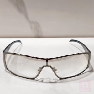 Gucci 1671 vintage sunglasses Y2K wrap shield wraparound occhiali lunette brille 90s