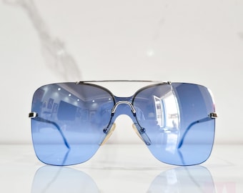 Vintage Christian Dior MOTARD Sunglasses, Y2K Shield Mask, New Old Stock