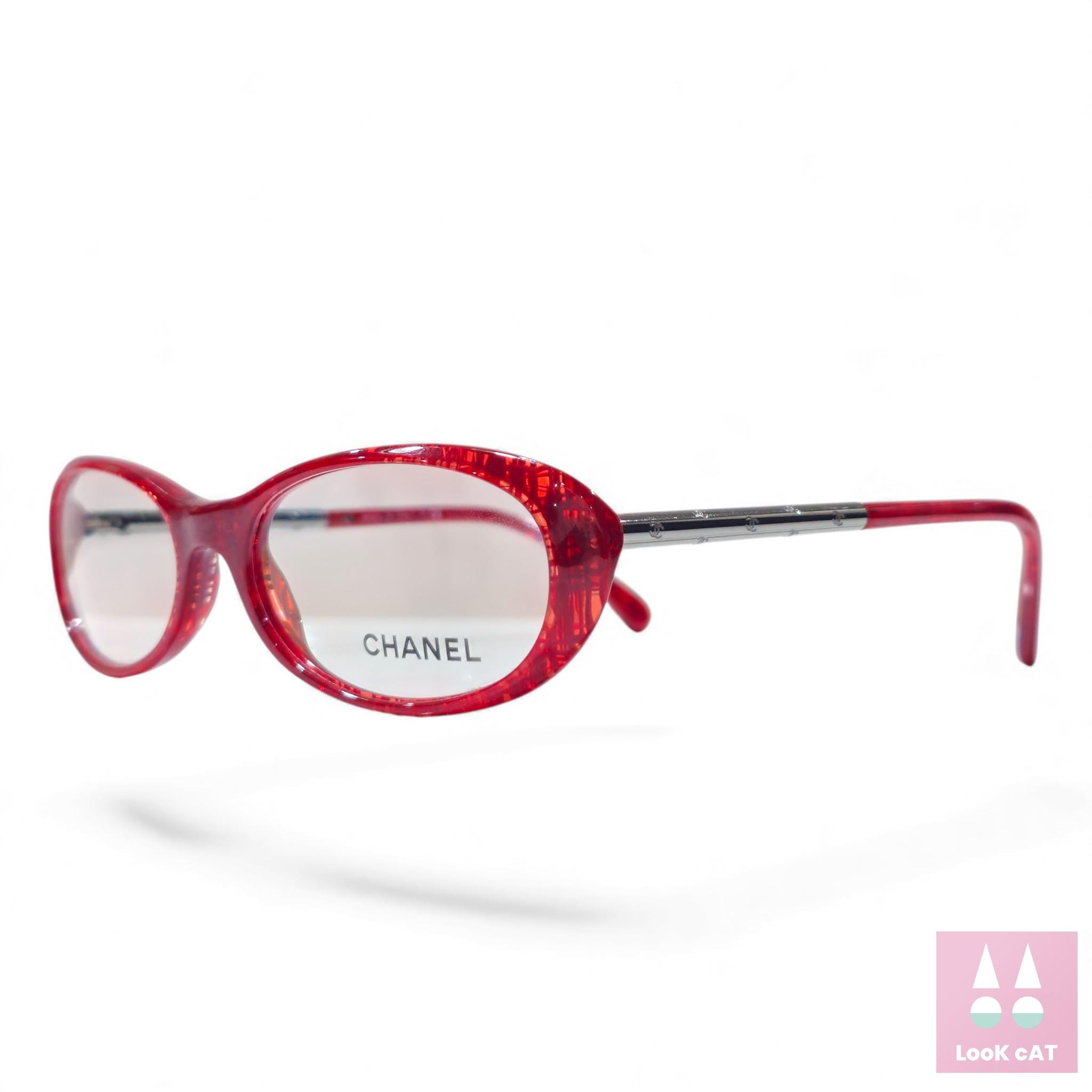 CHANEL 3274 Burgundy Clear eyeglasses s-l1200.jpg main image 3