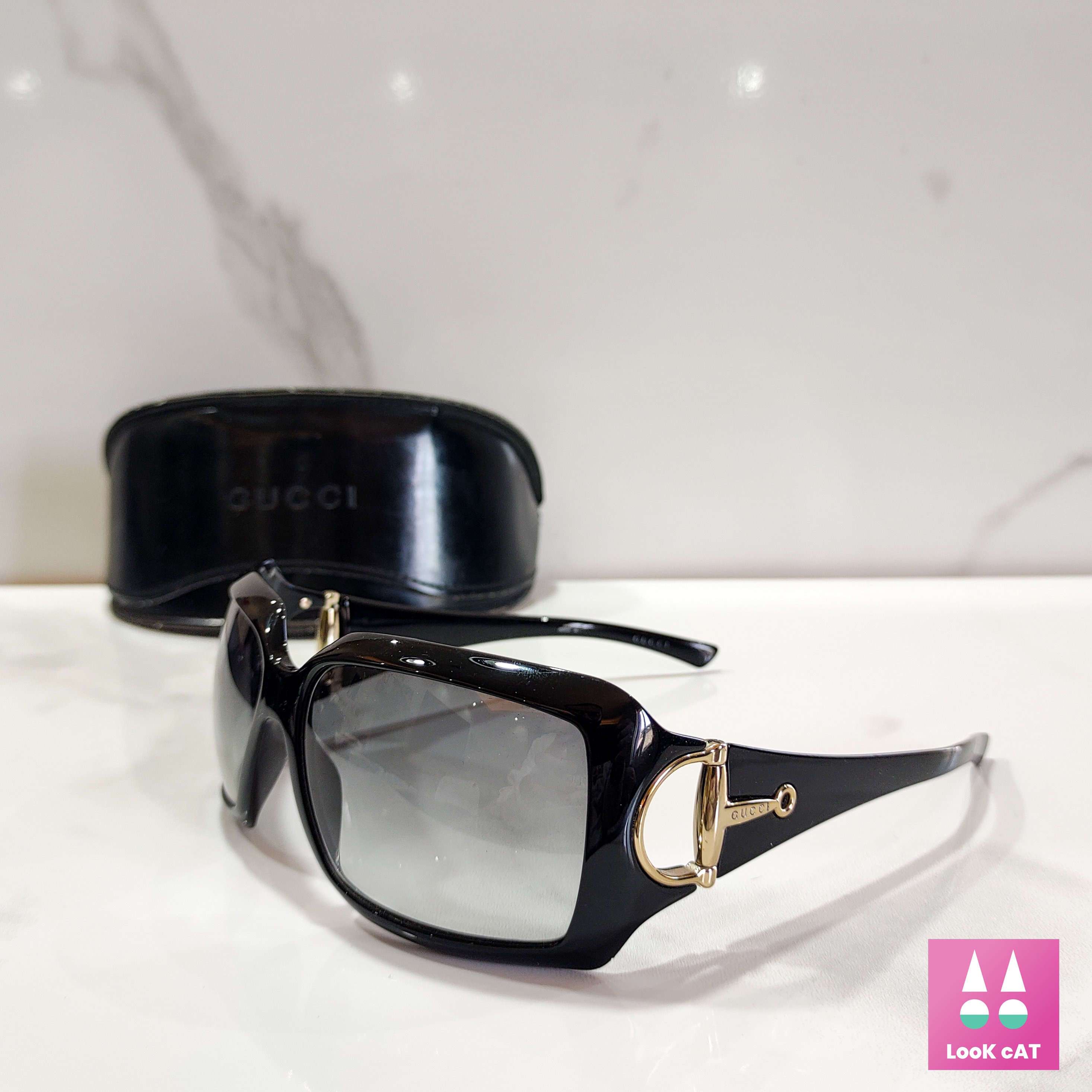 小物 00s archive GUCCI sunglasses y2k Vintage 2000 'gucci' Green Gradient Sunglasses - Etsy Canada