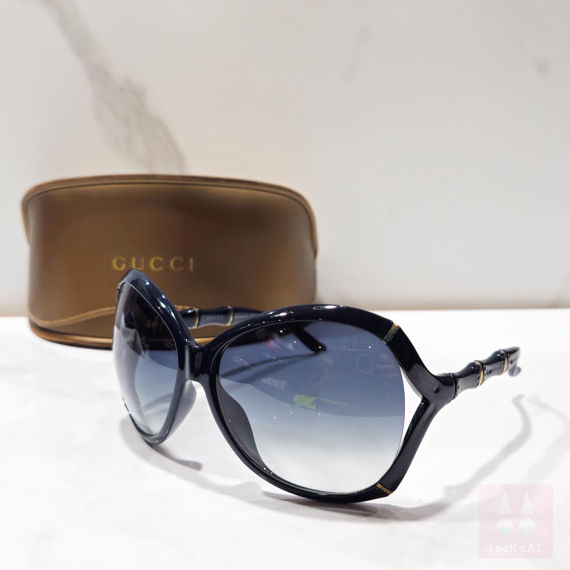 Gucci Bamboo GG 3509 Vintage Sunglasses Occhiali Lunette