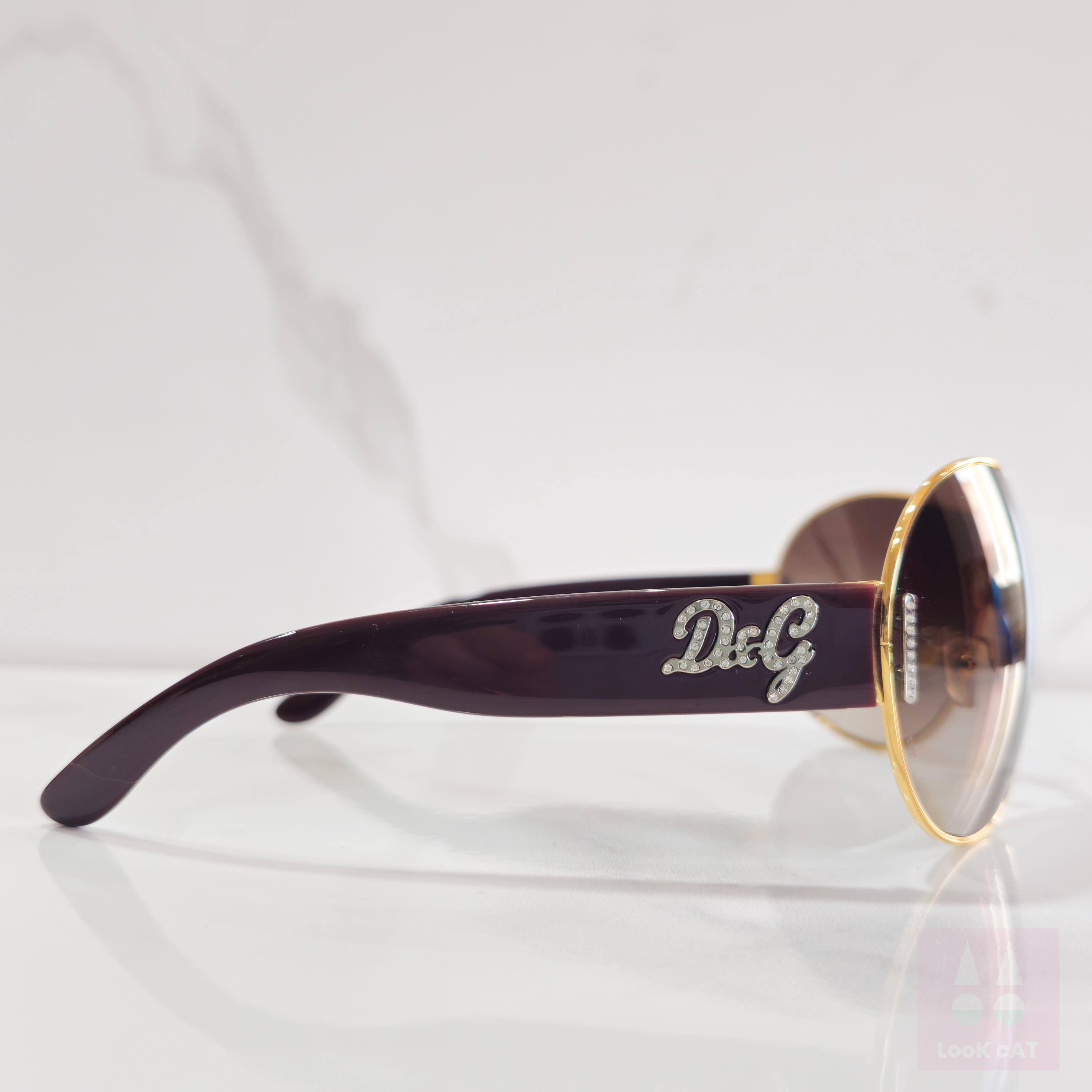 $430 NEW Dolce & Gabbana Gold shield logo Statement Sunglasses Dolce & Gabbana DG2302 Sunglasses 02/R5 Gold - eye-oo.com main image 3