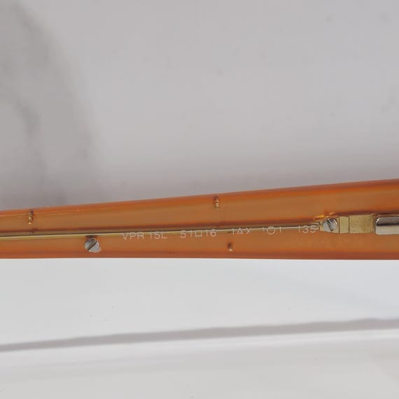 Vintage Prada Rectangular Sunglasses -Black Frame… - image 10