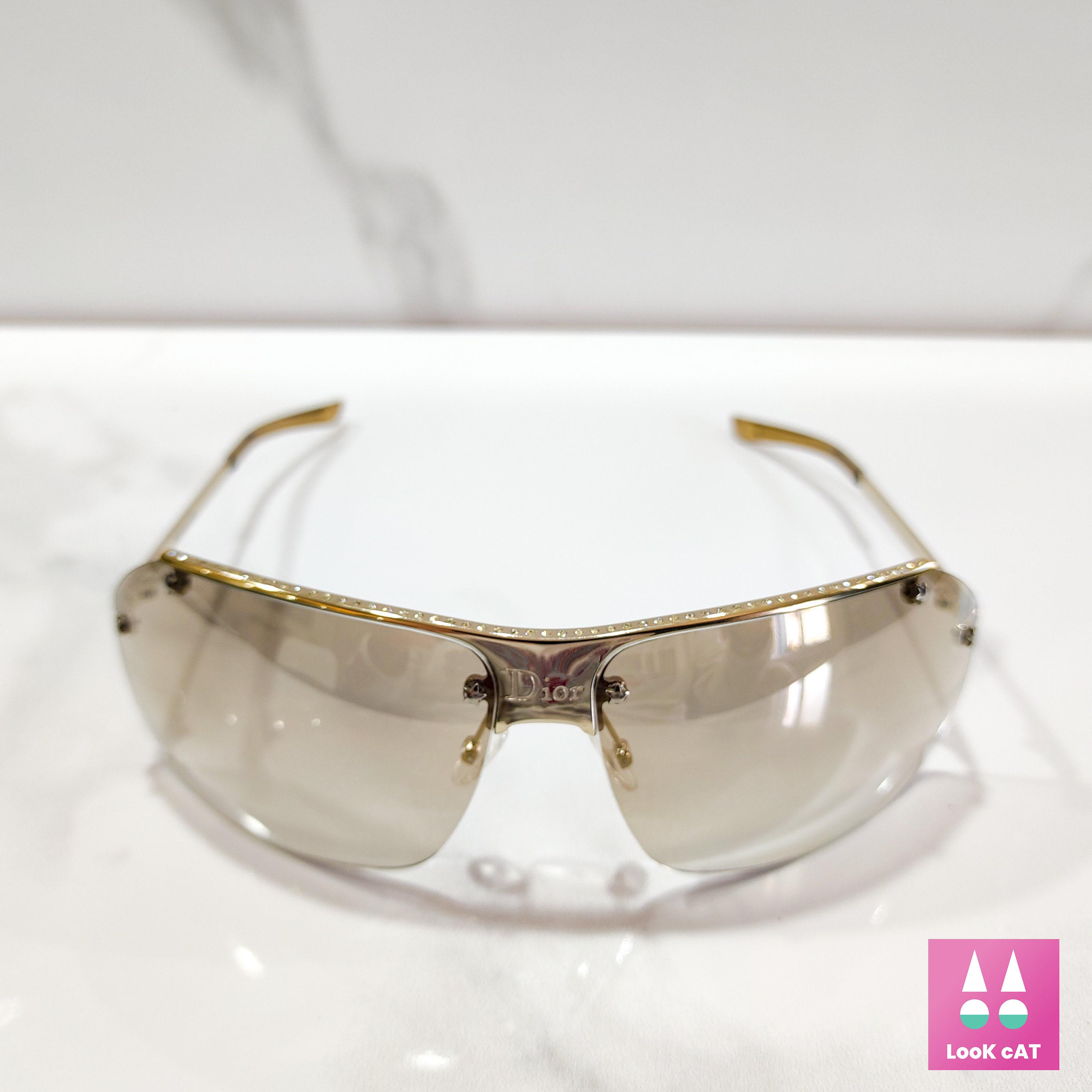 Vintage Dior Sunglasses Shield 