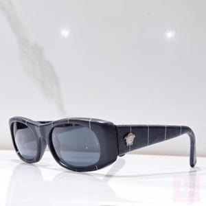 VERSACE ヴィンテージ サングラス レア オーバル ラウンド S28 VERSACE ヴィンテージ サングラス レア オーバル ラウンド S28