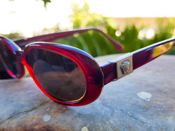 Gianni Versace Vintage Sunglasses Lunette Brille Occhiali Sole | Etsy