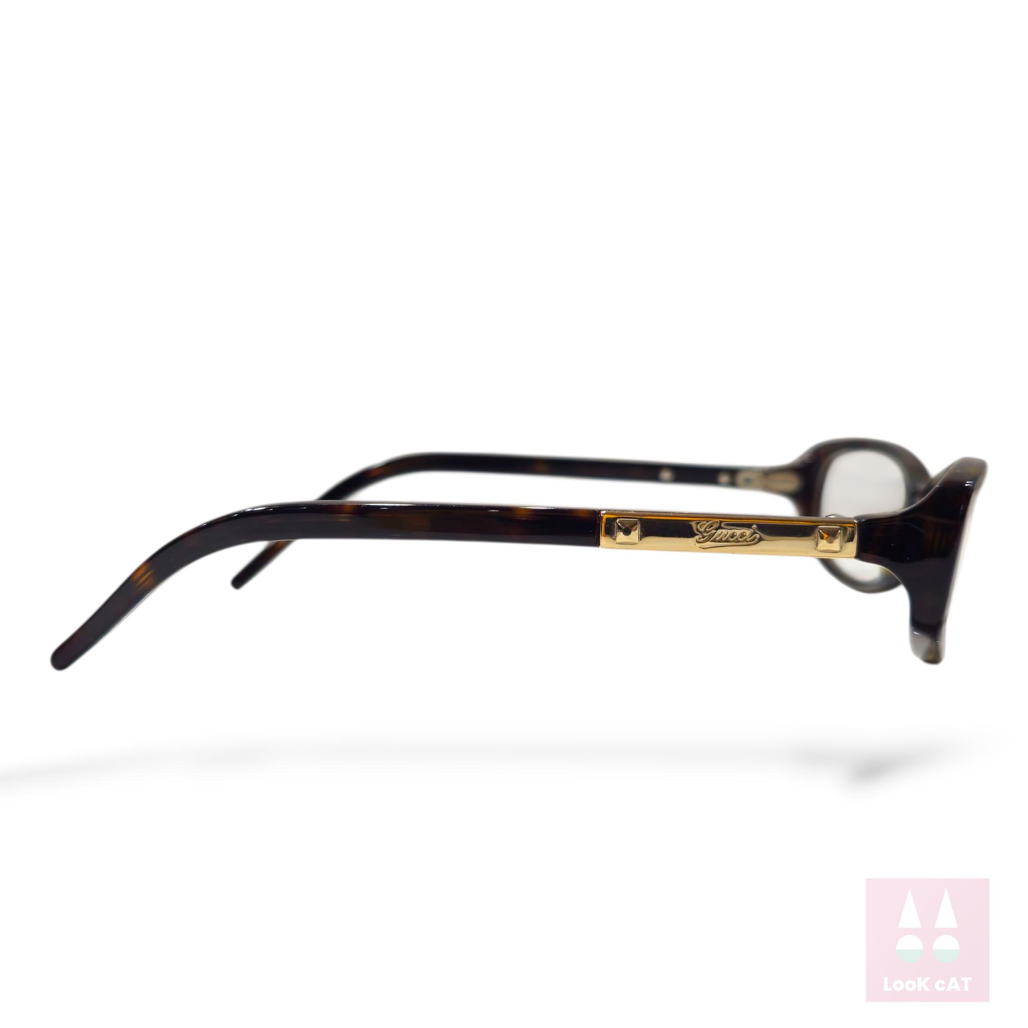 Vintage Gucci Sunglasses - Y2K 2000s - Rectangle - Slim Narrow