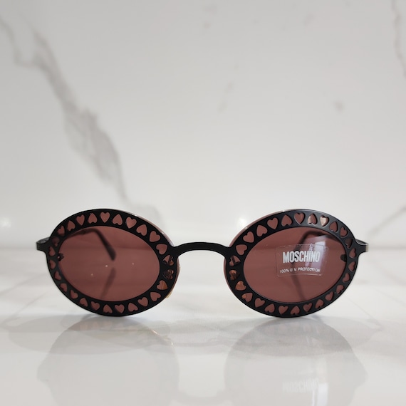 Moschino Modello M 3089 S Hearts ICONIC Y2k Sunglasses Lunette