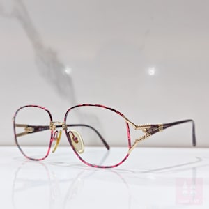 Dior CD 2492 vintage eyeglasses Bayonetta style eyewear eyeframe occhiali gafas Y2k NOS never worn
