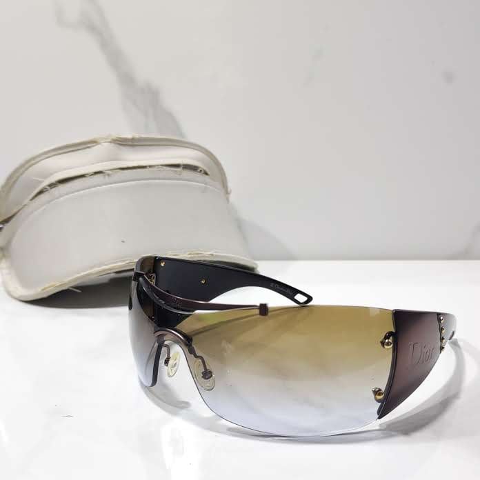 Christian Dior DIORITO 2 Vintage Sunglasses Wrap Shield  display picture 3