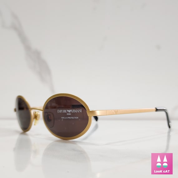 Emporio Armani Vintage 090S Sunglasses Frame Lunette Brille 90s - Etsy