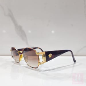 VERSACE ヴィンテージ サングラス レア メデューサ オーバル VERSACE ヴィンテージ サングラス レア メデューサ オーバル