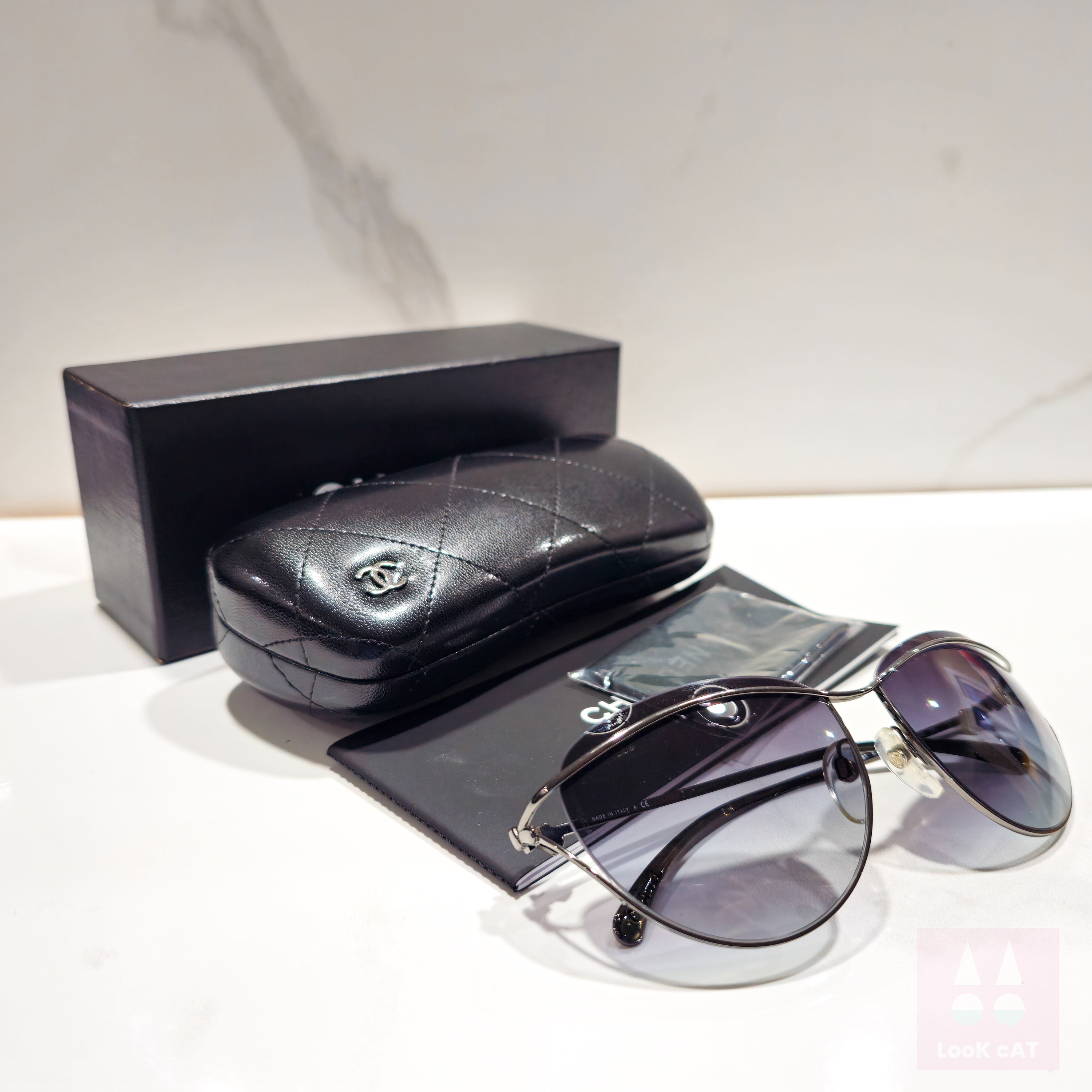 Chanel 4181 Nos Sunglasses Lunette Brille Y2k Shades New Old  display picture 1
