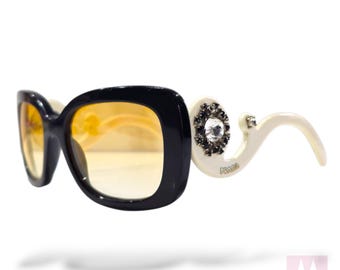 Prada sunglasses vintage - SPR 33 P-  baroque temples- lunette 2000s y2k shades