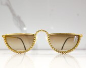 Gianfranco Ferre GFF 77 vintage sunglasses rhinestone lunette brille 90s