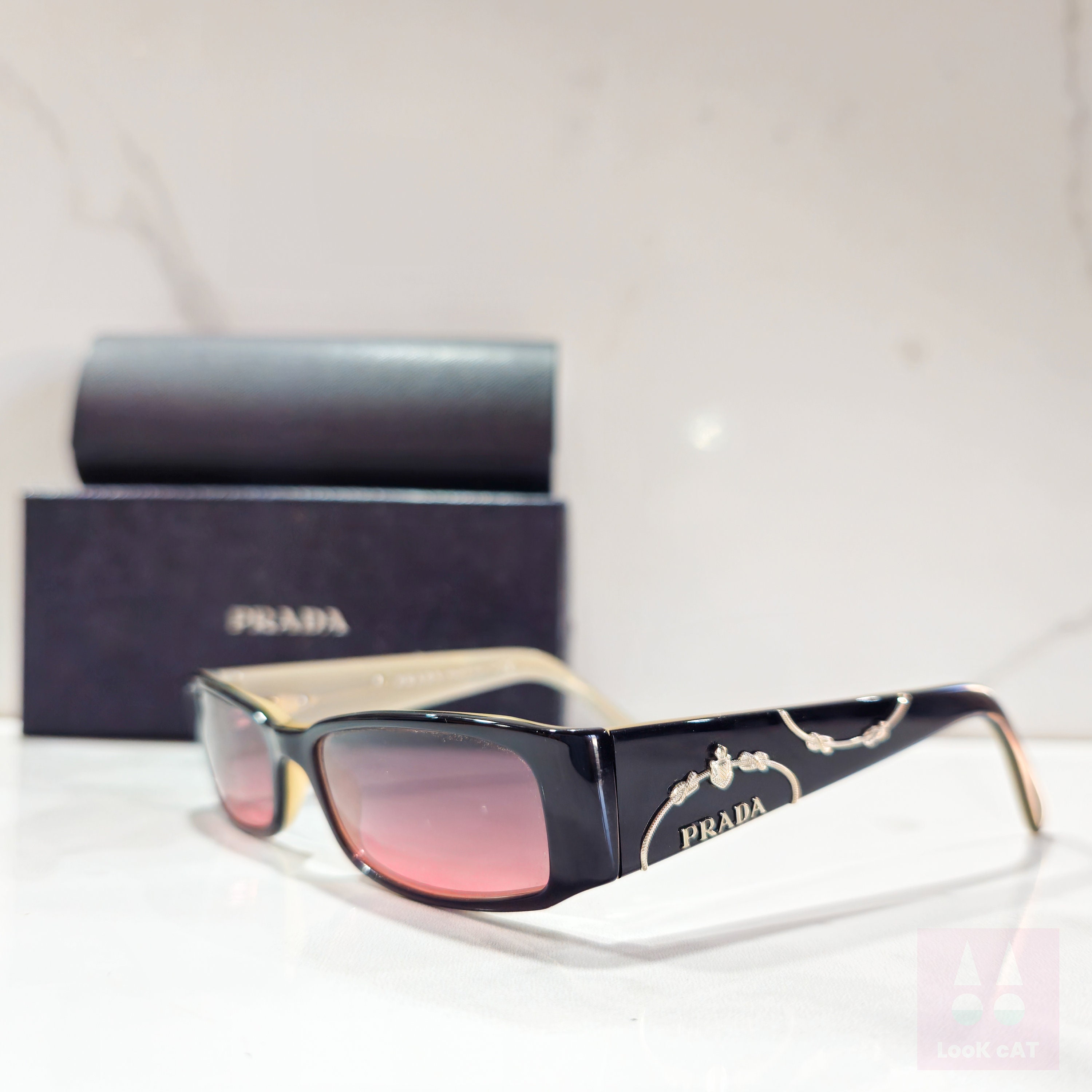 Prada VPR 07I Sunglasses Eyeglasses Lunette Brille Y2k 90s