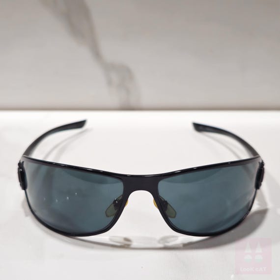 Y2k Vintage Gucci Blue Rimless Sunglasses New Vintage Gucci GG 2448 Turquoise Screen Sunglasses 1990 main image 4