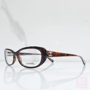 Chanel 3186 frame eyeglasses Bayonetta lunette brille y2k shades office siren new old stock