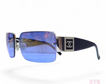 Chanel Vintage Sunglasses 4073- Rare Transparent Color - 2000 Y2k