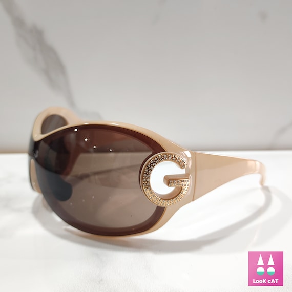 Dolce E Gabbana 6024 Y2K Oversize Vintage Sunglasses Occhiali Gafas Wrap Shield Wraparound Deg Futuristic Etsy Canada