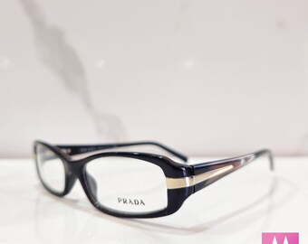 Prada VPR 05H vintage eyeframe eyeglasses Bayonetta style eyewear lunette brille y2k shades rimless