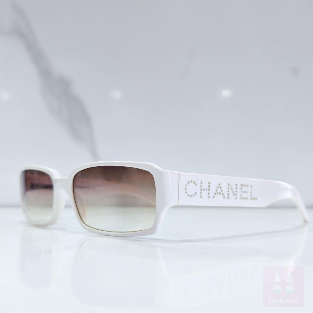 Chanel Vintage Sunglasses - 5060 B Rectangle Slim Narrow Frame