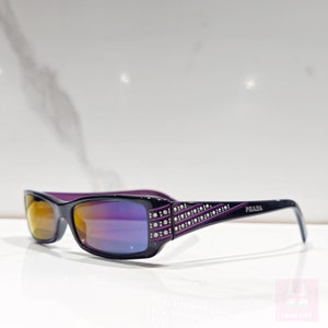Prada VPR 07L sunglasses eyeframe eyeglasses Bayonetta style eyewear lunette brille y2k shades rimless