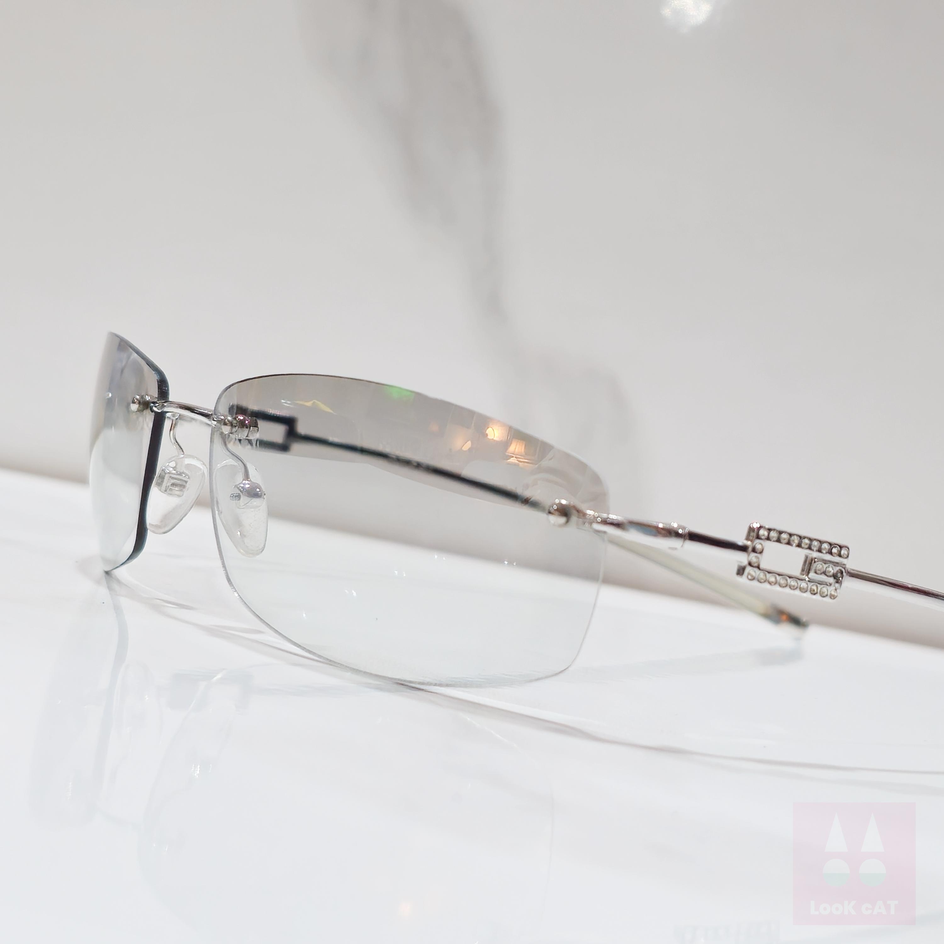 Gucci GG 1784 Strass Vintage Sunglasses Y2K 2000 Occhiali