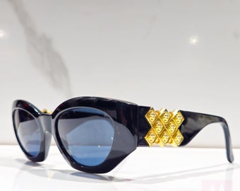 Gianni Versace 422 E occhiali da sole vintage con montatura per