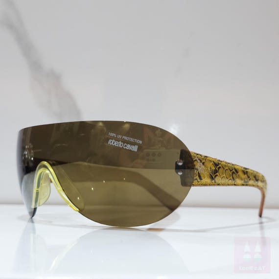 Roberto Cavalli Y2K Sunglasses: Cleopatra 19S Monogram Shades