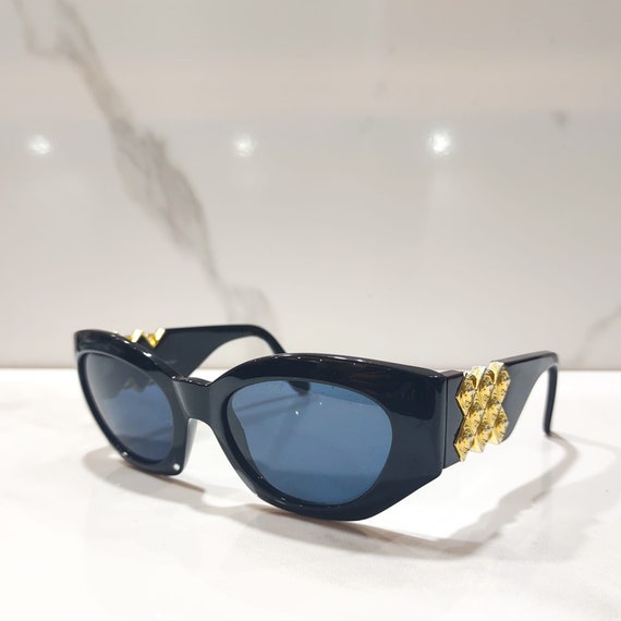 Gianni Versace 420 H Vintage Sunglasses 90s Y2K Medusa Brille